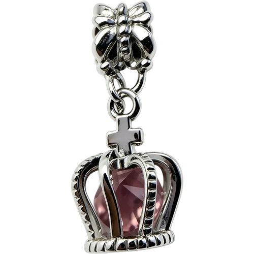 Crystal Crown Charm