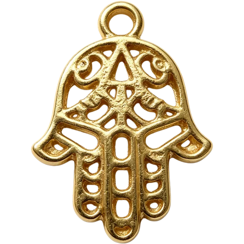 Gold Hamsa Hand Charm