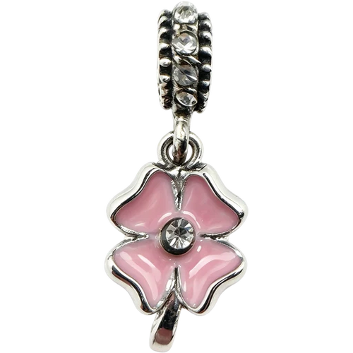 Pink Flower Charm