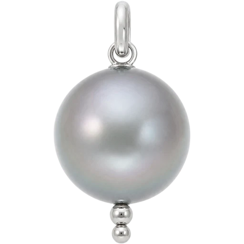 Silver Pearl Charm