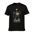 Low Battery High Confidence Unisex Graphic Tee - black - 正面