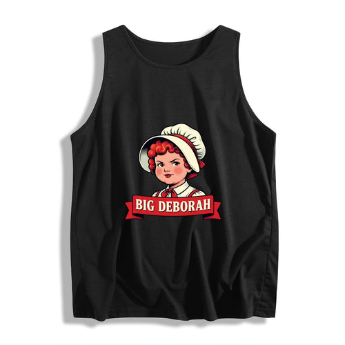 Big Deborah Women’s Graphic Tank - black - 正面
