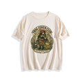 Frog Coven Club Women’s Graphic Tee - Light apricot - 正面