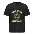 Okie Dokie Artichokie Washed Graphic Tee - Front