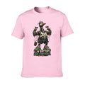 Gothic Crest Two-Sided Unisex Graphic Tee - Pale pink - 正面