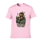 Paw Ritual Crest Two-Sided Unisex Graphic Tee - Pale pink - 正面