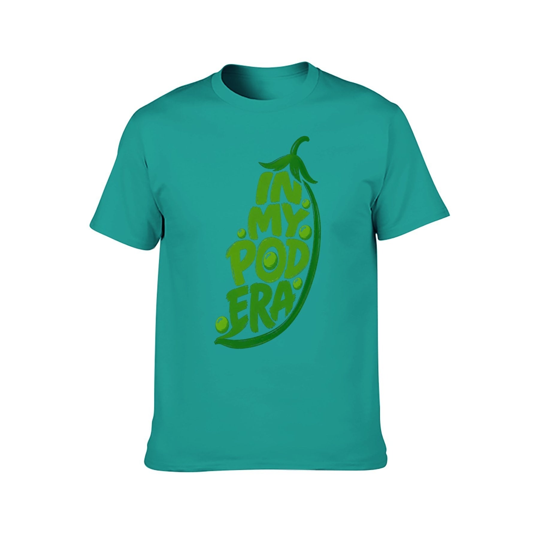 In My Pod Era Unisex Graphic Tee - blue-green - 正面