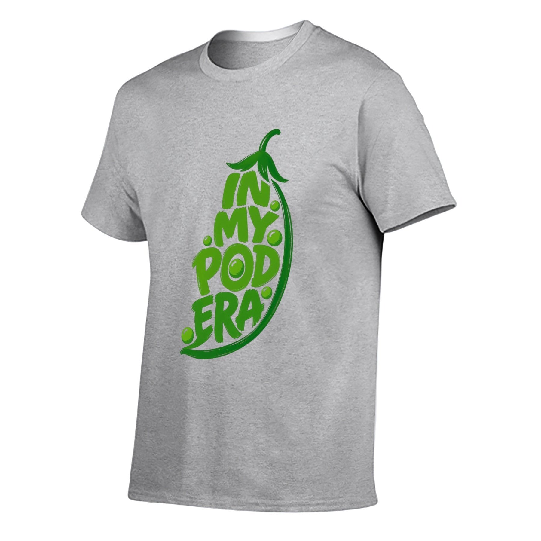 In My Pod Era Unisex Graphic Tee - gray - 正面