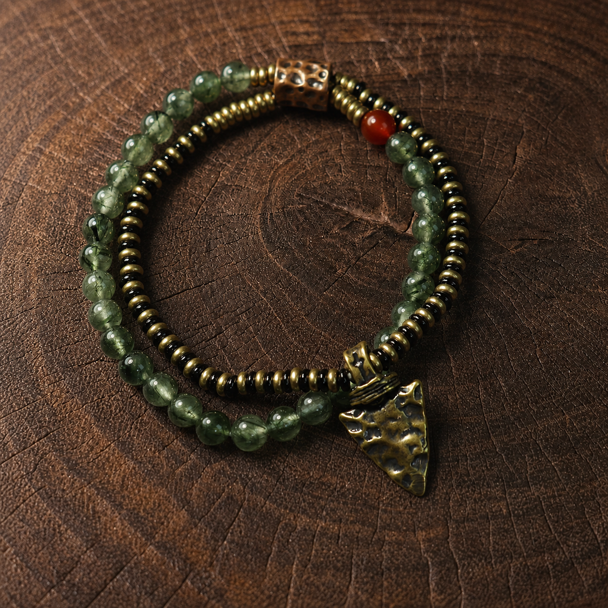 Forest Arrow Layered Bracelet — product overview