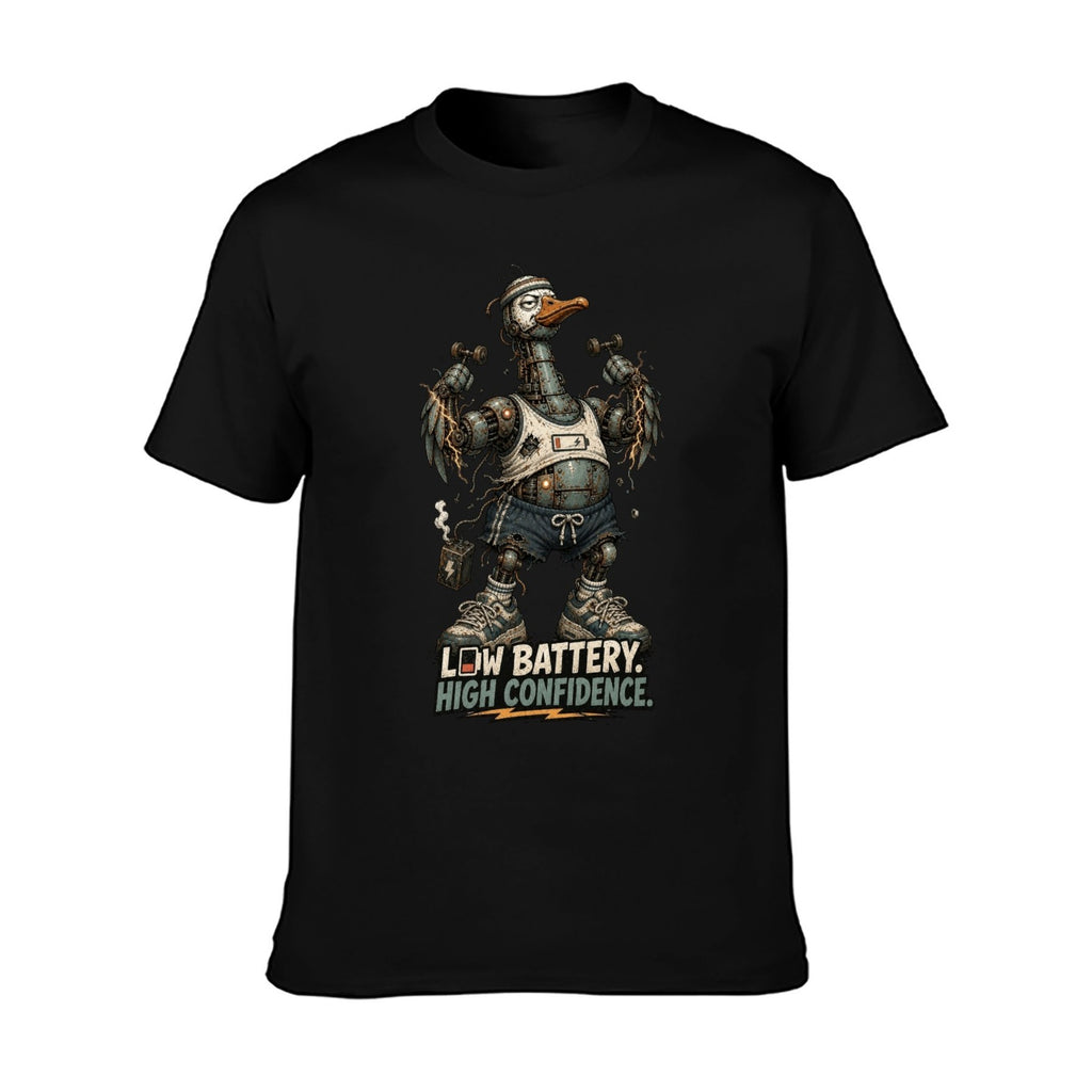 Gothic Crest Two-Sided Unisex Graphic Tee - black - 正面