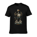 Gothic Crest Two-Sided Unisex Graphic Tee - black - 正面