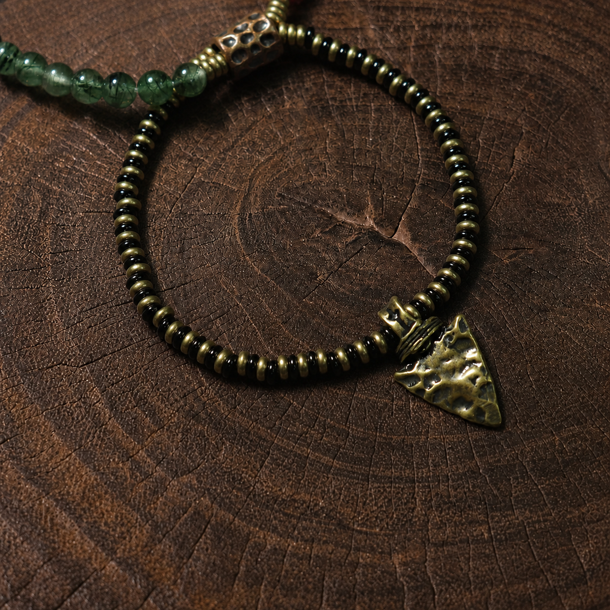 Forest Arrow Layered Bracelet — detail 2