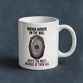 Anxious Mirror Funny Ceramic Coffee Mug