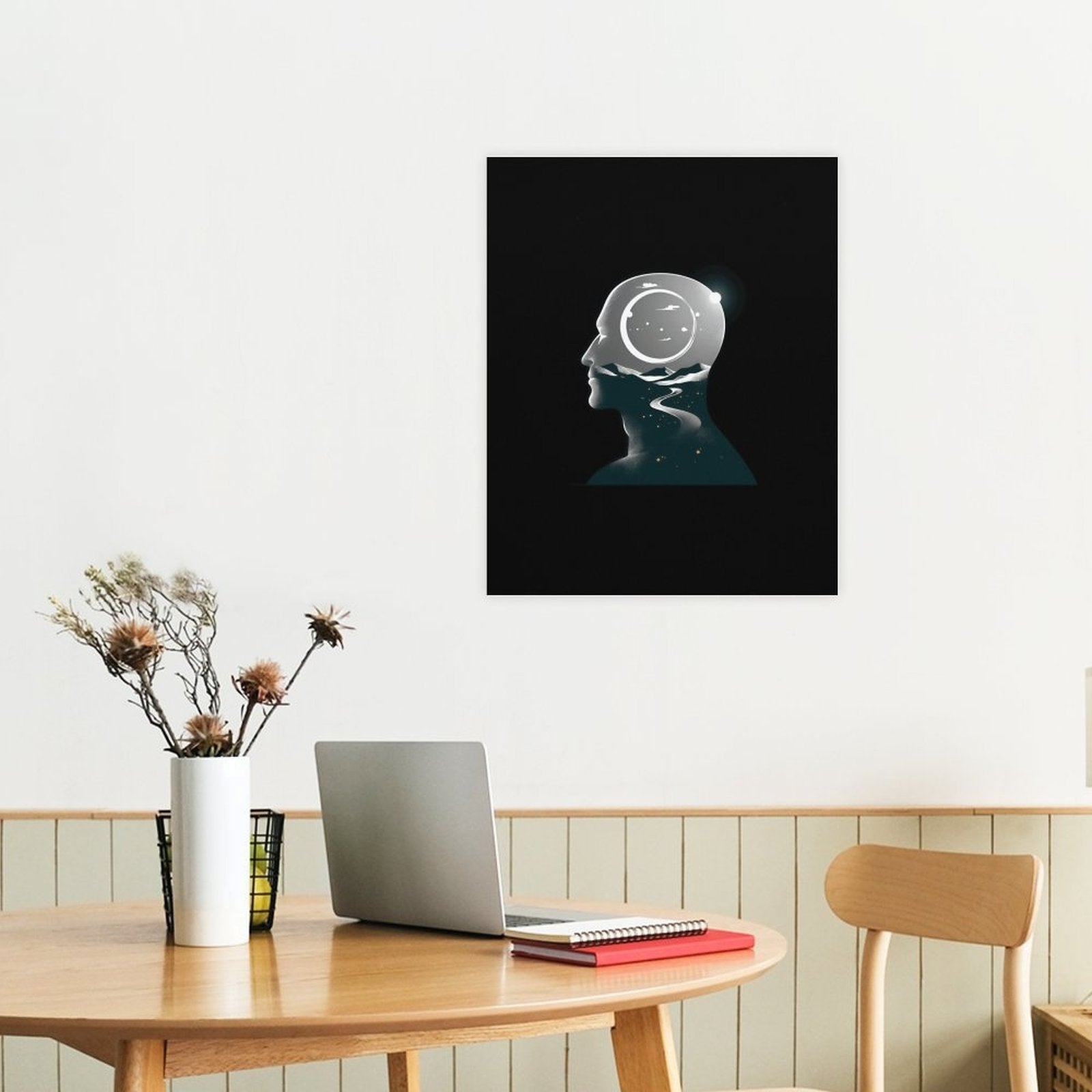 Cosmic Consciousness Framed Art Print (Portrait 4:5)