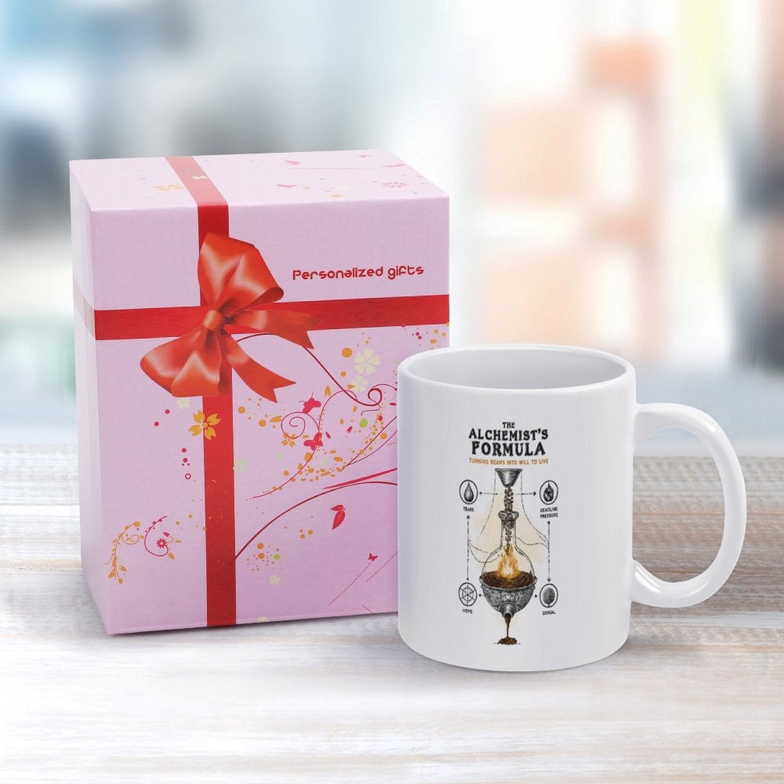 The Alchemist's Formula Coffee Mug - Funny Caffeine Science Gift