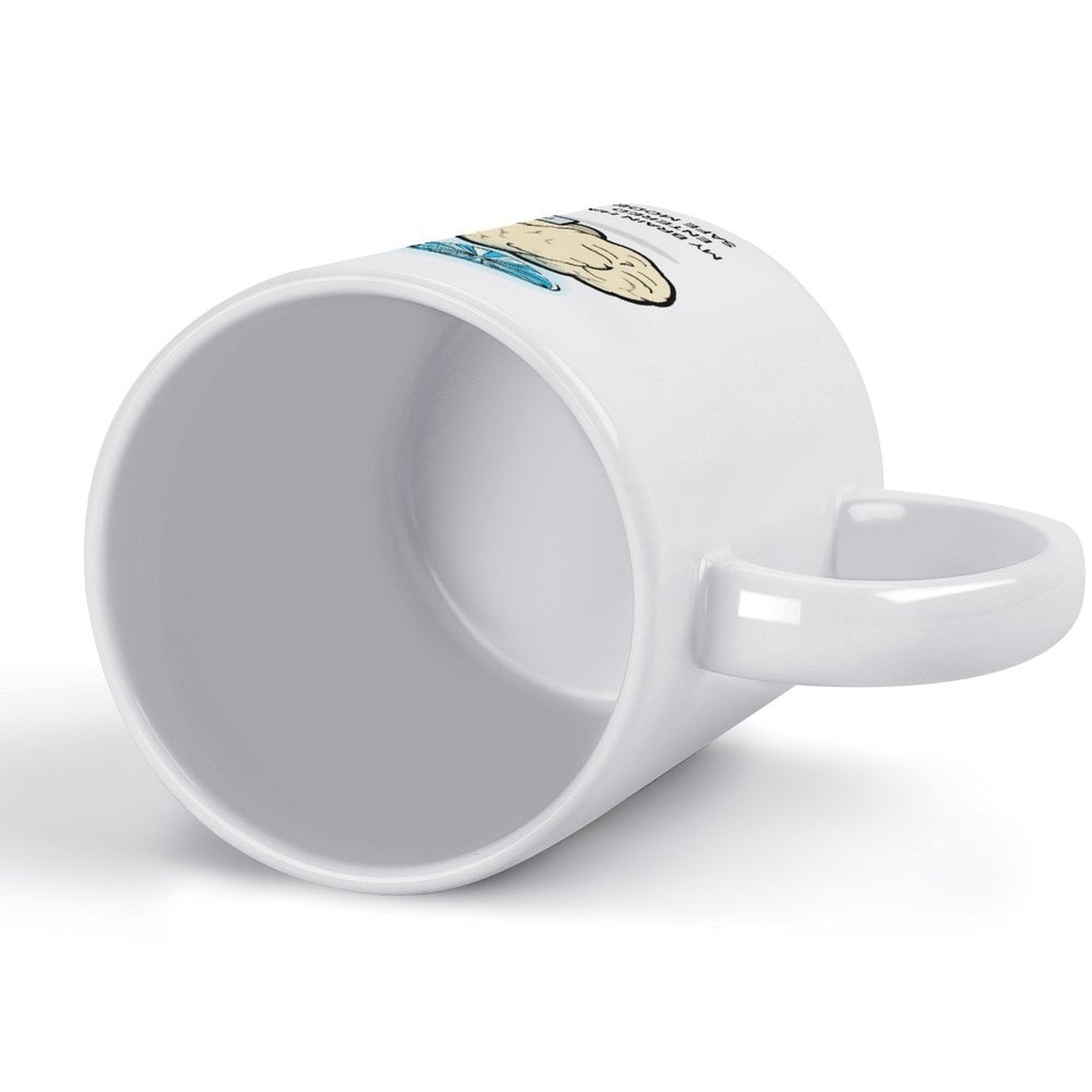 Brain in Safe Mode Coffee Mug - Funny Tech & Programmer Gift