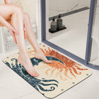 Celestial Eclipse Rounded Diatomite Bath Mat