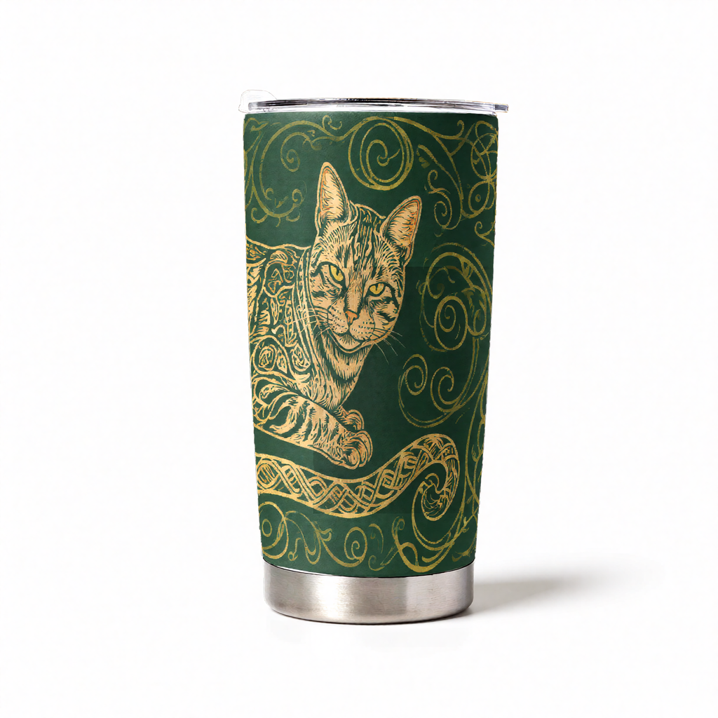 Celtic Cat 20oz Tumbler