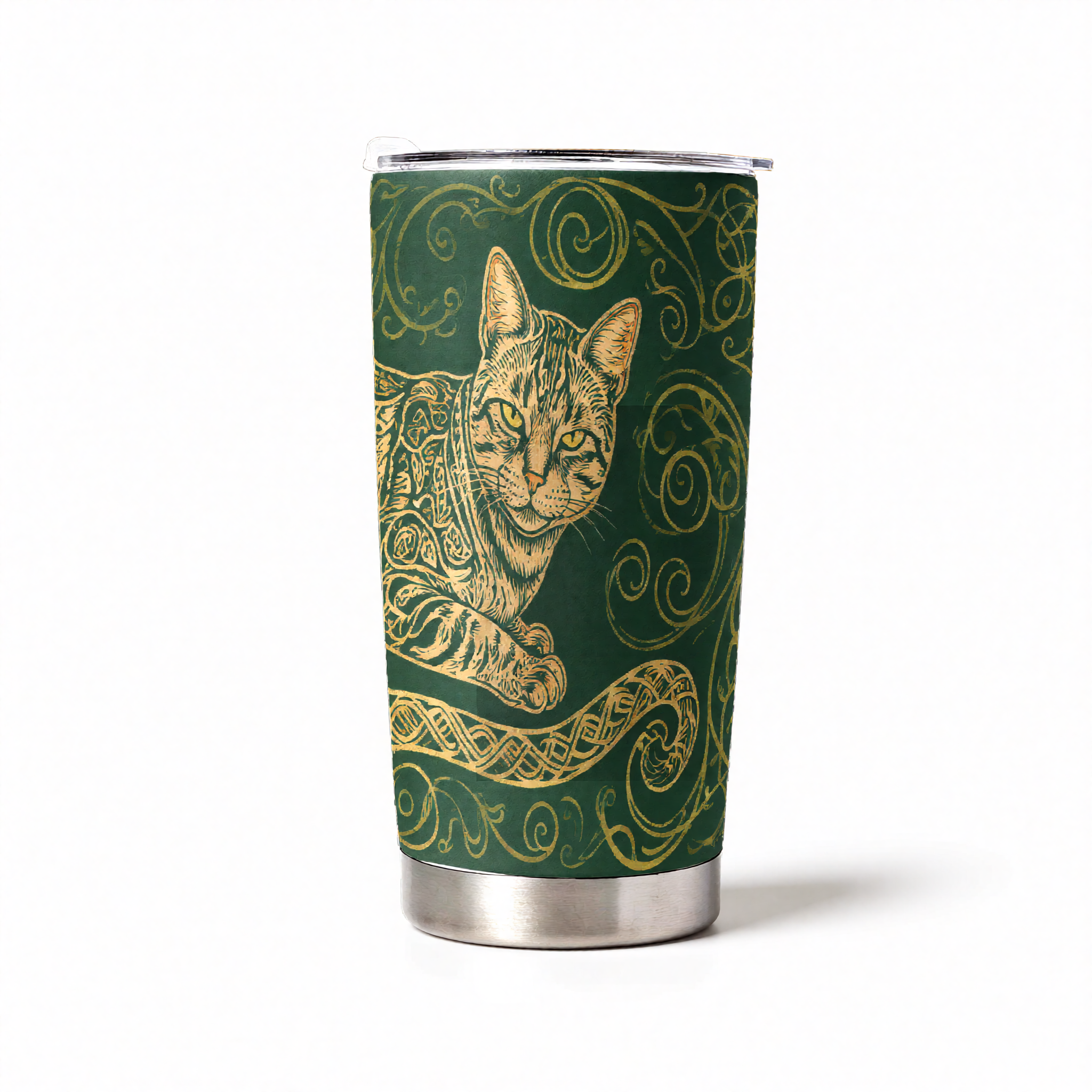 Celtic Cat 20oz Tumbler