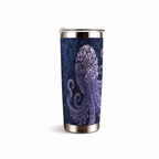 Ocean Damask Octopus 20oz Tumbler