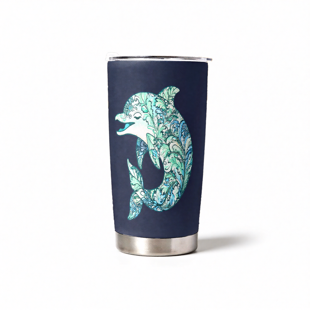 Tidewater Dolphin 20oz Tumbler