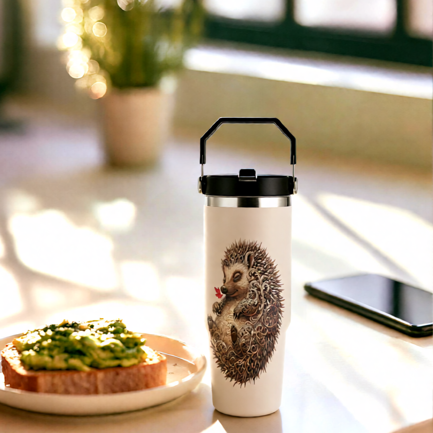 Filigree Hedgehog 30oz Tumbler