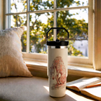 Blush Filigree Unicorn 30oz Tumbler