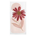 Boho Floral Harmony Microfiber Beach Towel