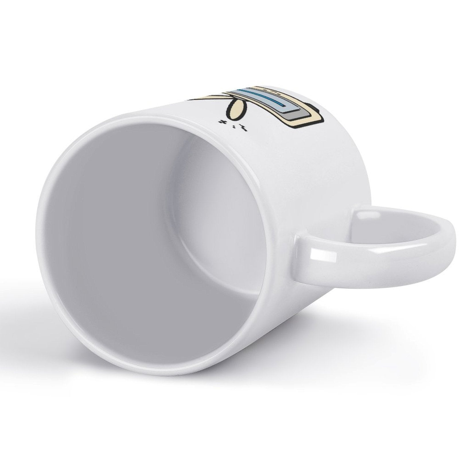 Cute Retro TV Ceramic Mug - Aesthetic Kawaii Coffee Cup