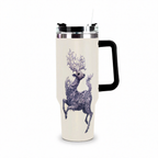 Baroque Deer 40oz Tumbler
