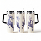 Baroque Deer 40oz Tumbler