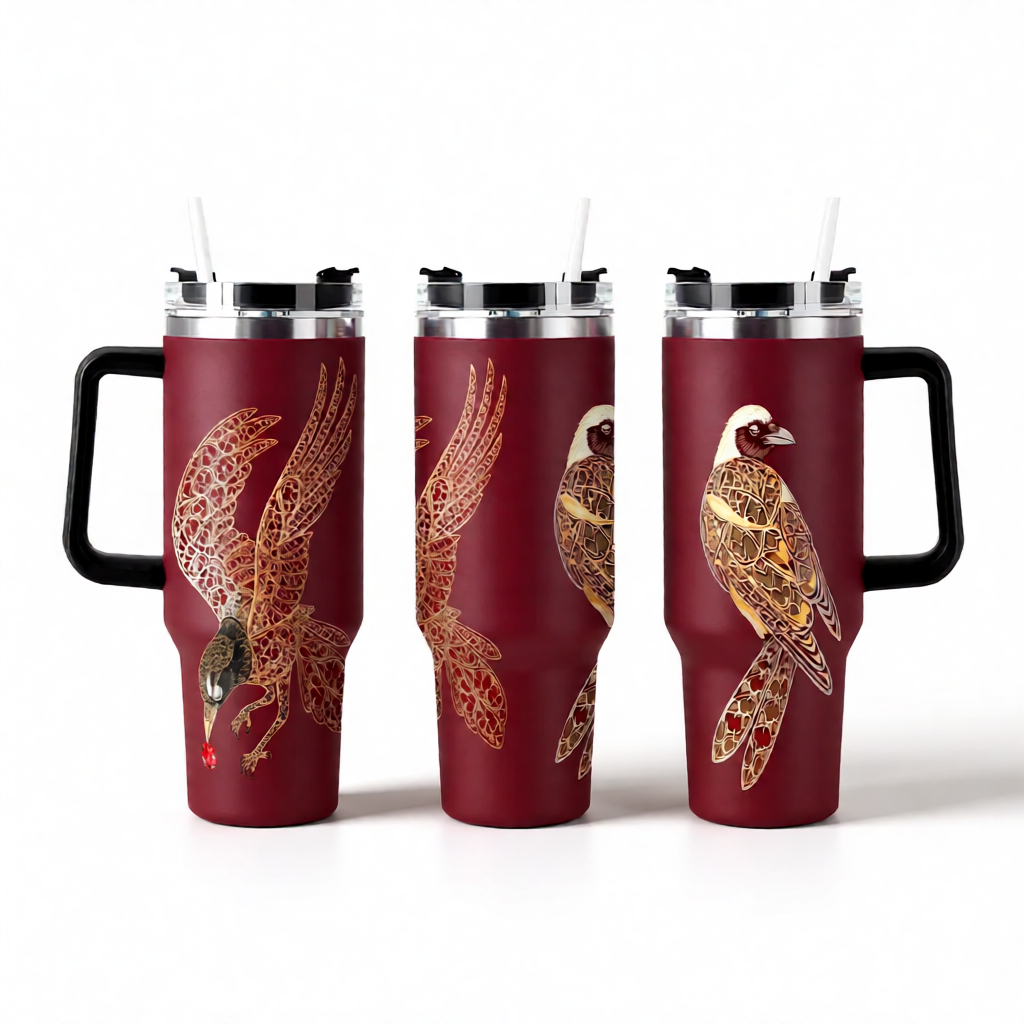 Gilded Raven 40oz Tumbler