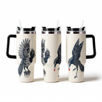 Mandala Raven 40oz Tumbler