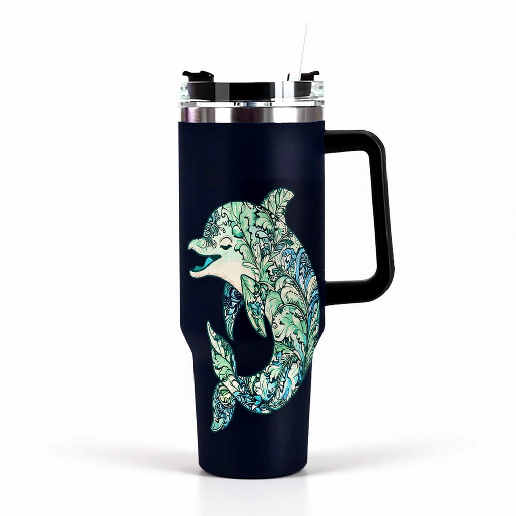 Tidewater Dolphin 40oz Tumbler
