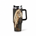 Henna Heron 40oz Tumbler