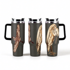 Henna Heron 40oz Tumbler