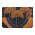Art Deco Zenith Rounded Diatomite Bath Mat