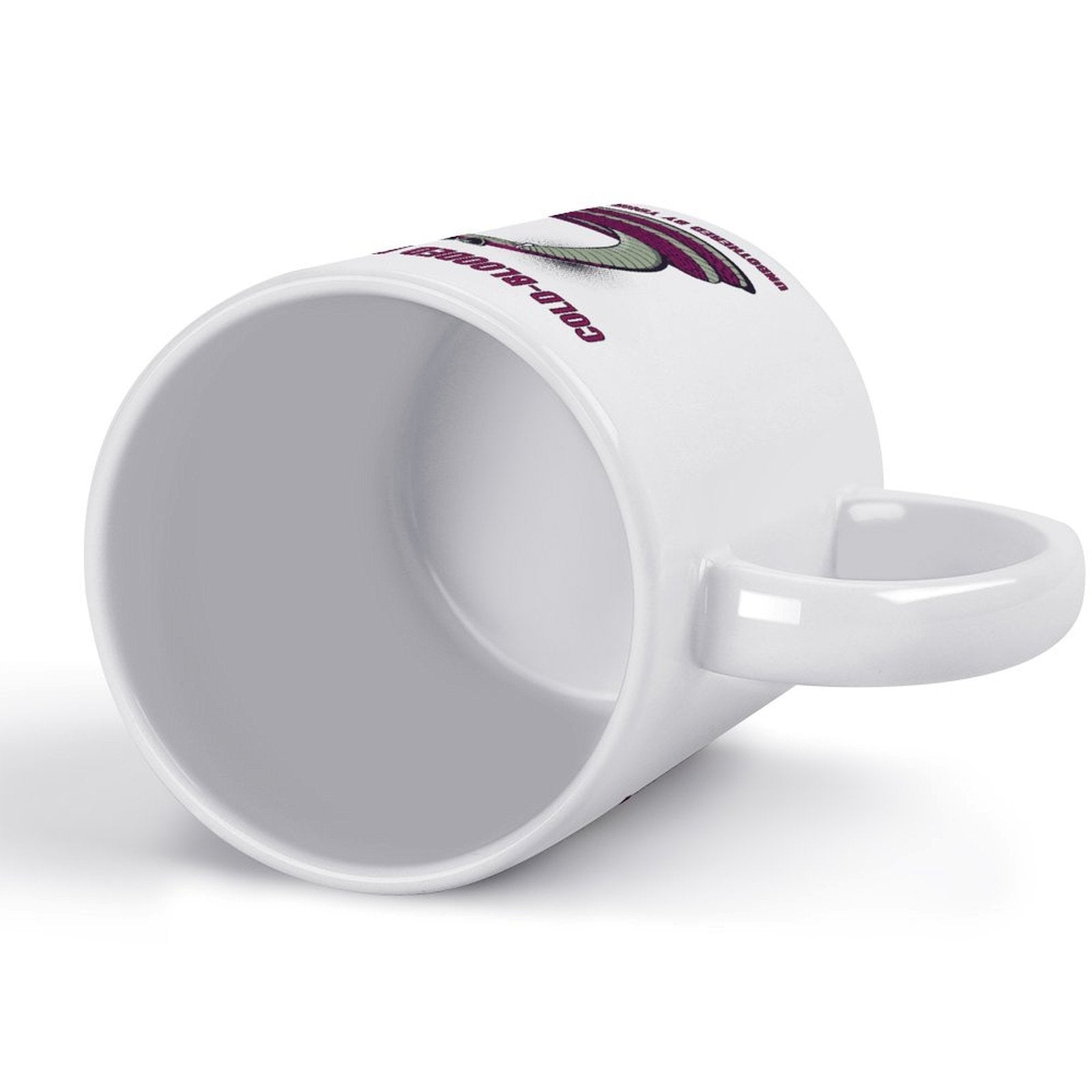 Cold-Blooded Baddie Snake Mug - Unbothered Vibe Coffee Cup