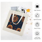 Aboriginal Dreamtime Spiral Art Canvas Tote Bag