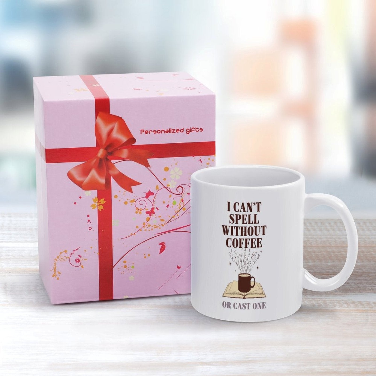 I Can't Spell Without Coffee Or Cast One Wizard Mug