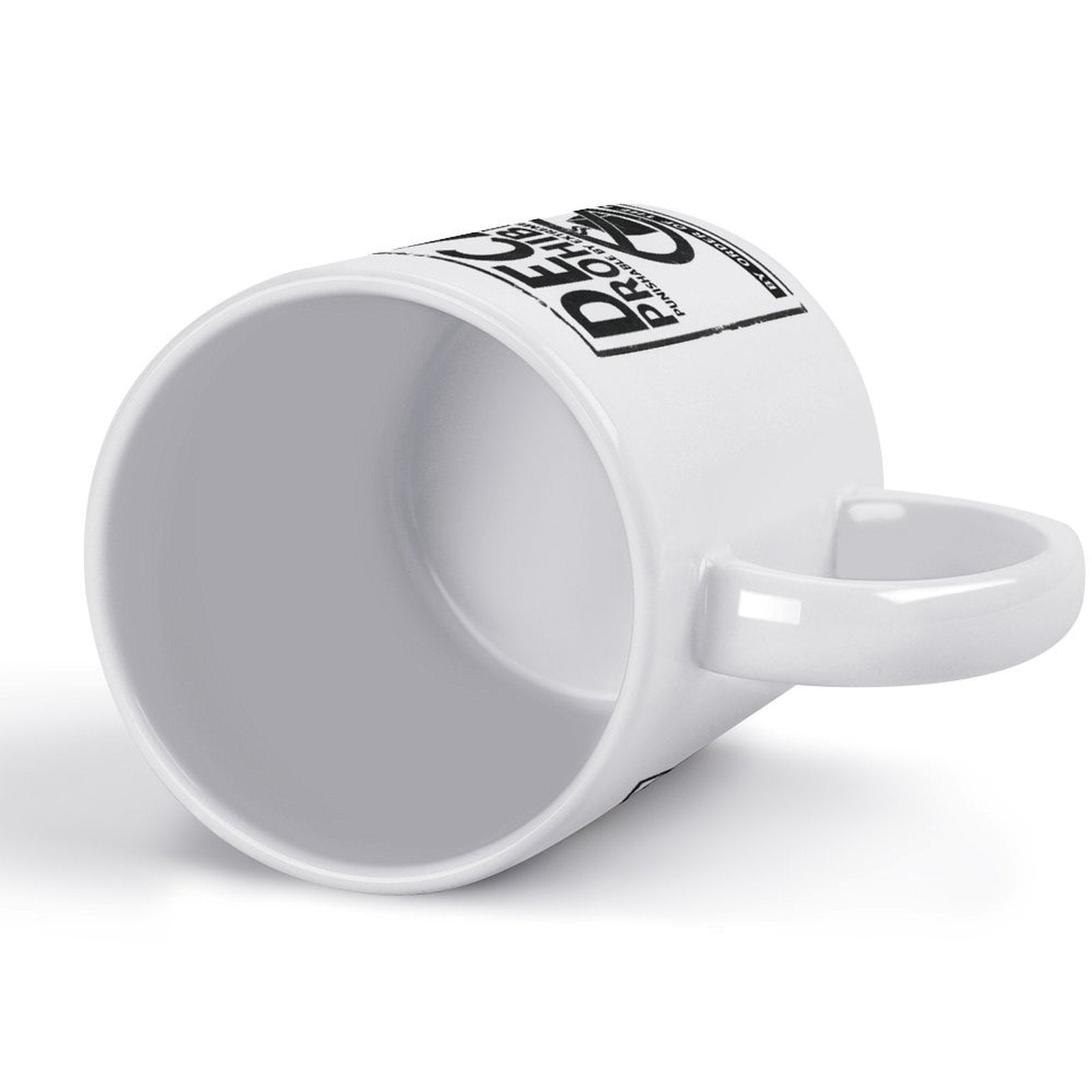 Decaf Prohibited Funny Coffee Mug - Funny Office Gift