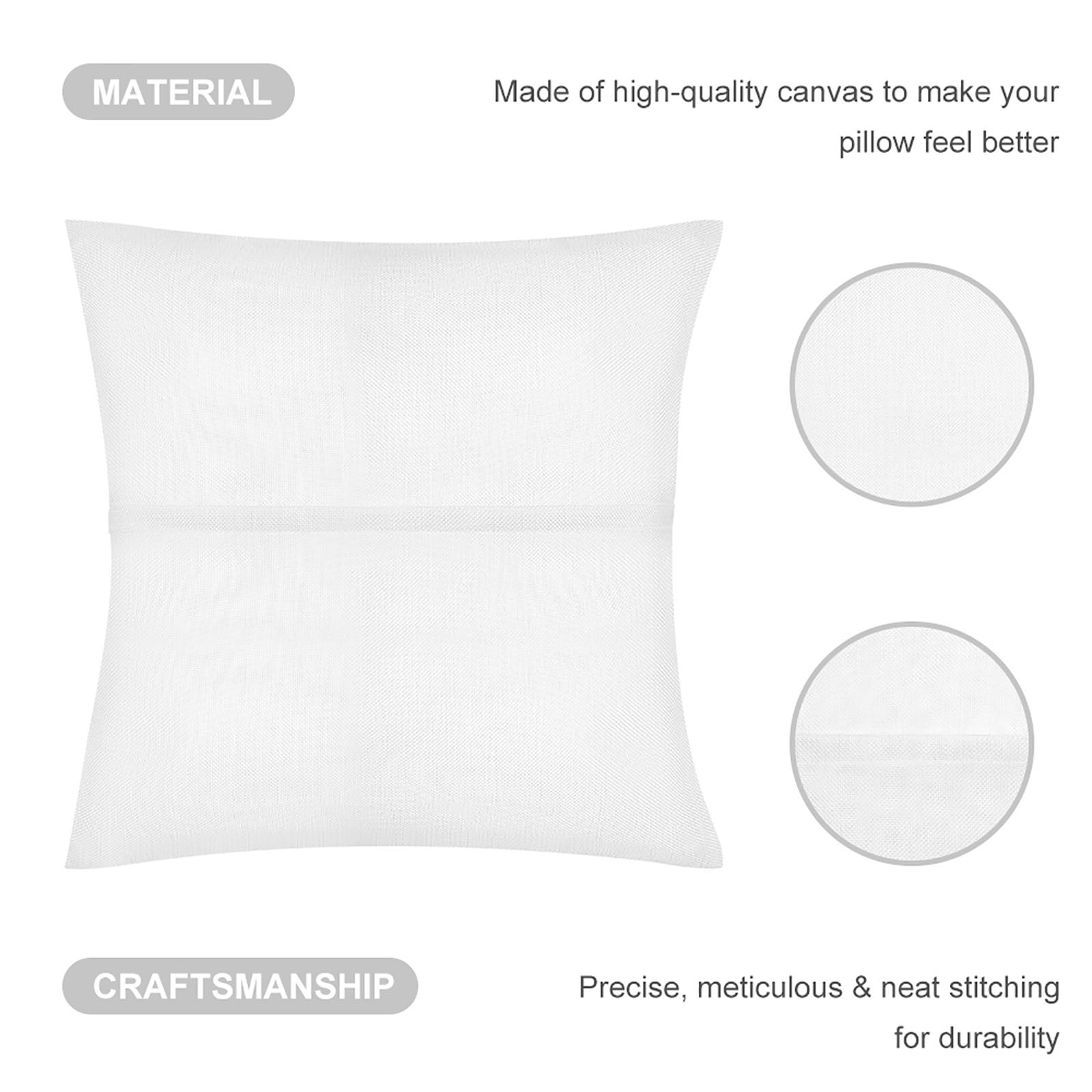Art Nouveau Floral Muse Waterproof Faux-Linen Throw Pillow Cover