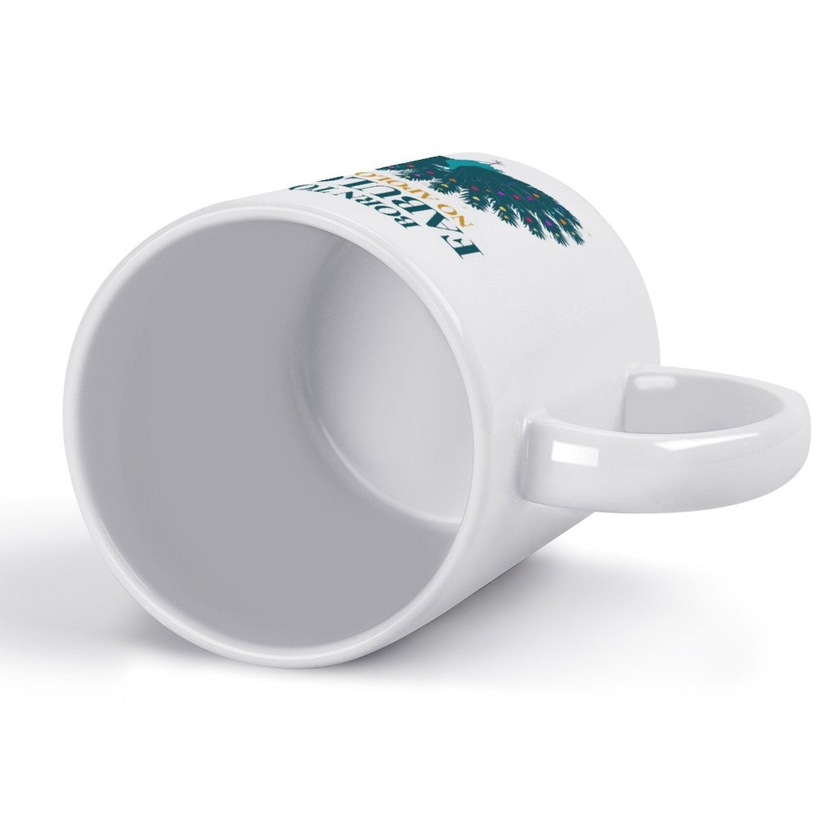 Born to Be Fabulous Peacock Mug – Unique Motivational Ceramic Coffee Cup