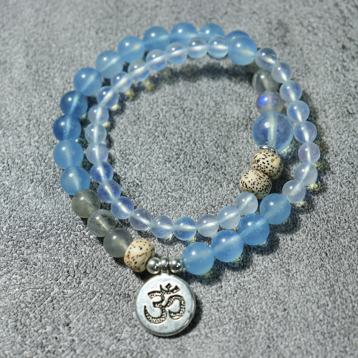 Sky Mantra Om Wrap Bracelet — product overview