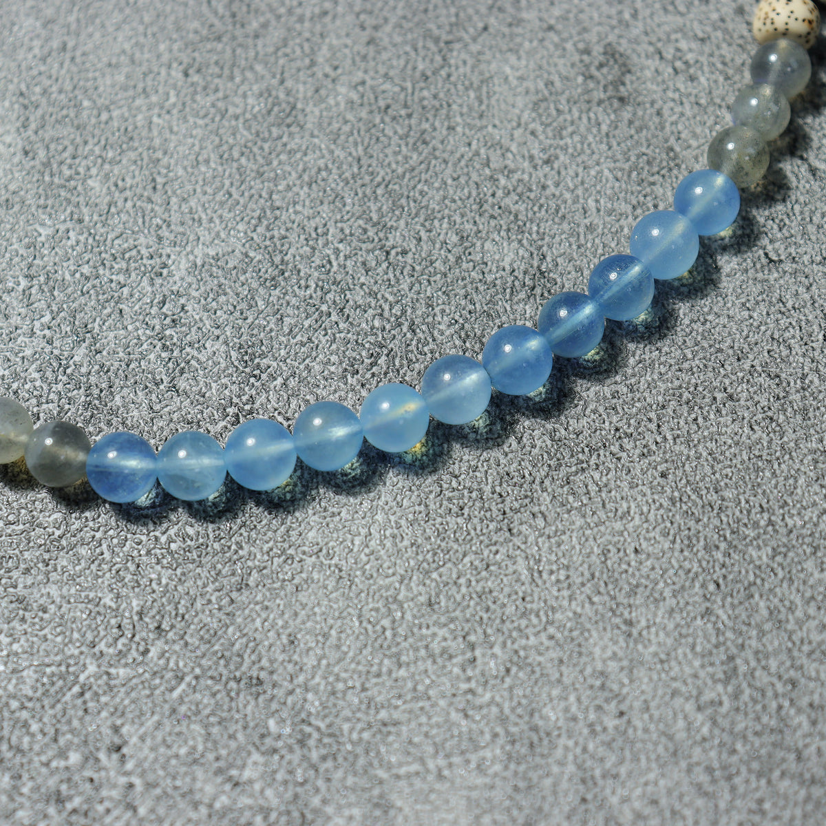 Sky Mantra Om Wrap Bracelet — detail 2