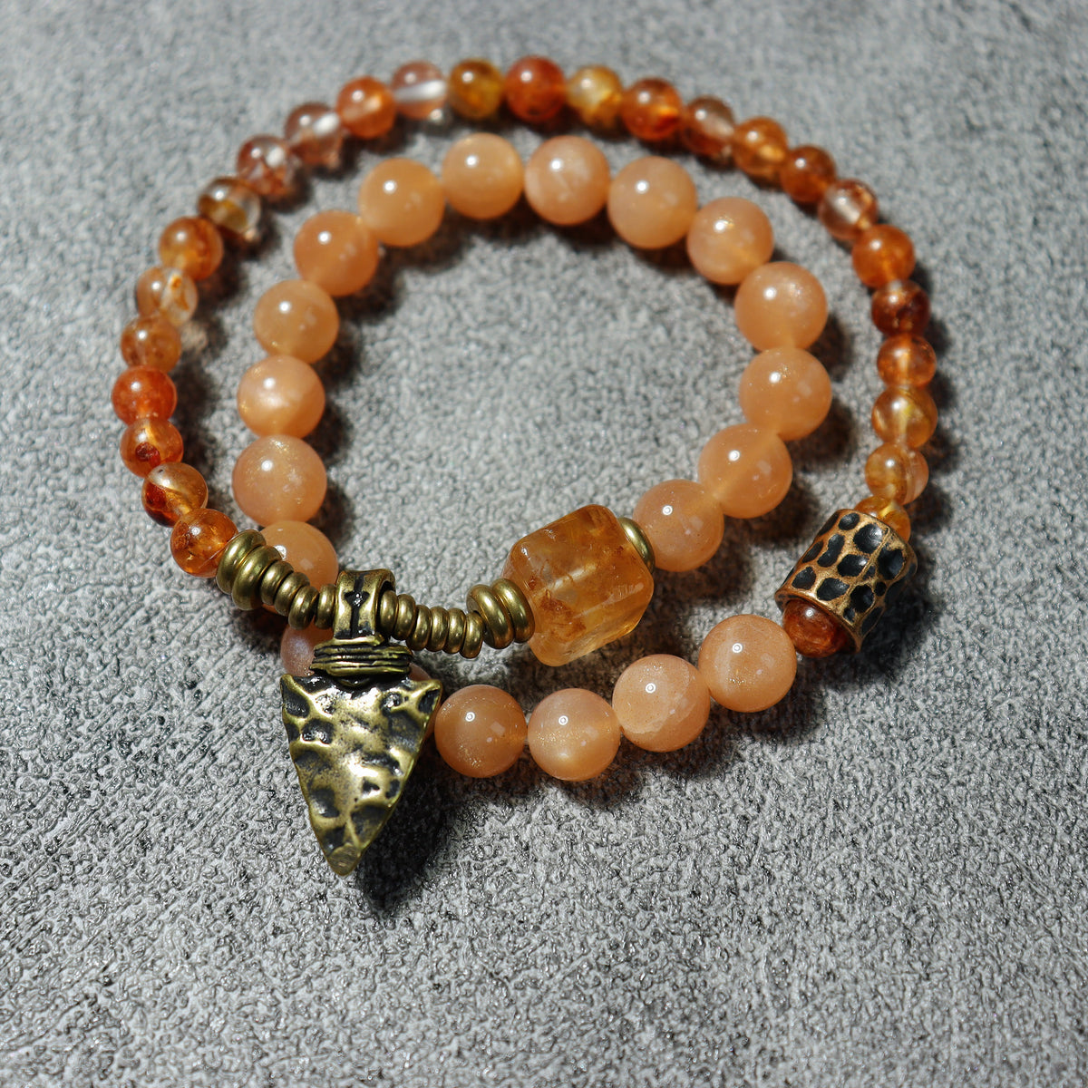 Sunset Arrow Layered Bracelet — product overview