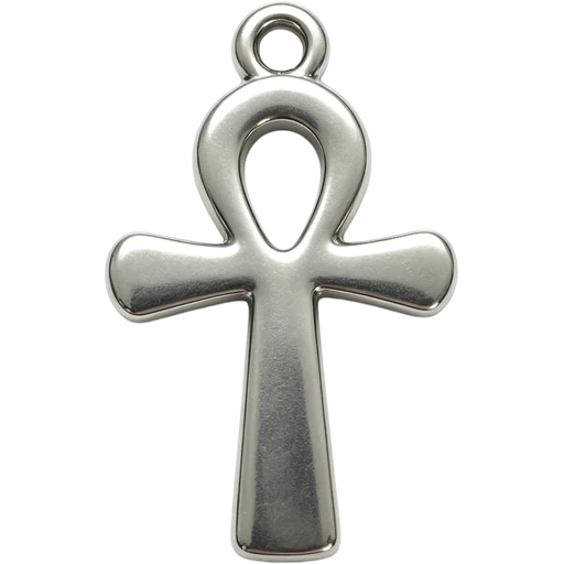 Ankh Cross Charm single bead