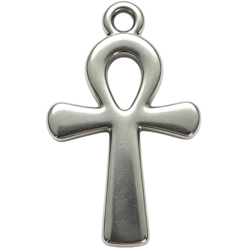 Ankh Cross Charm single bead