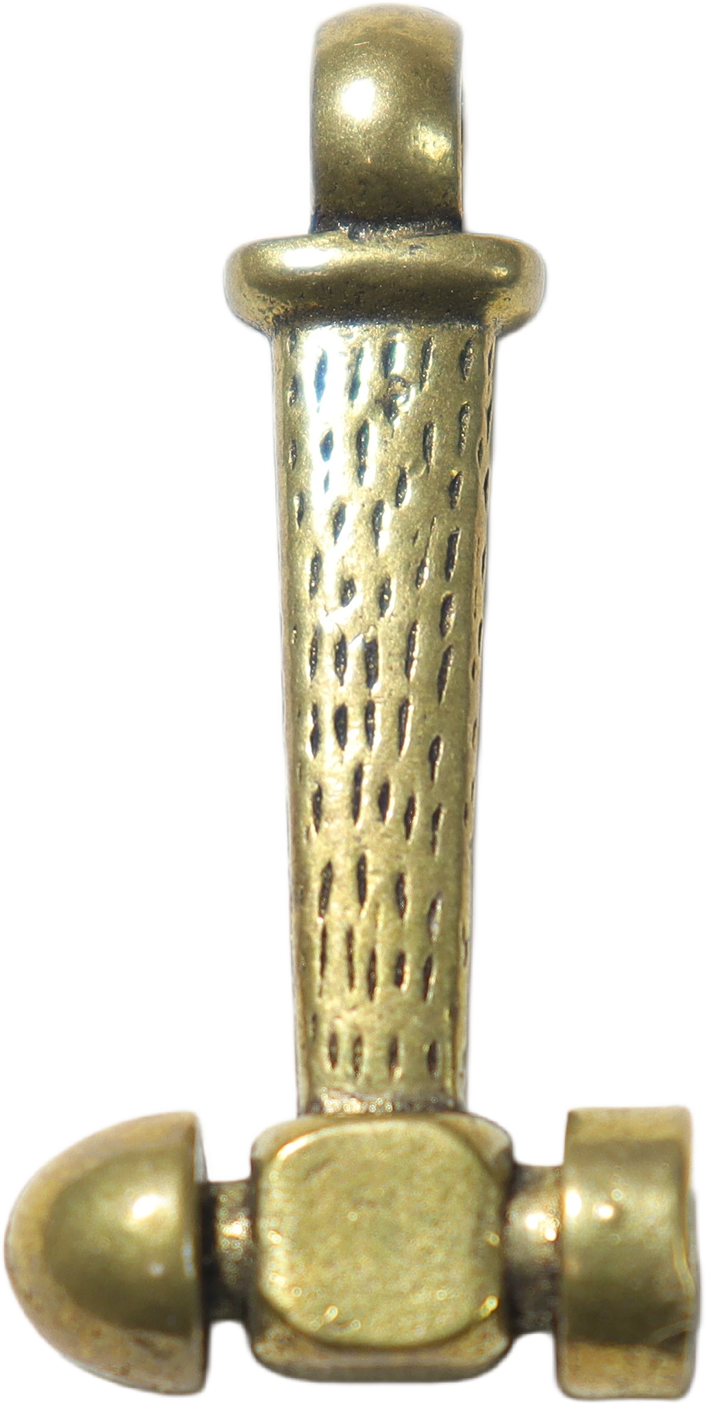 Antique Bronze Hammer Pendant