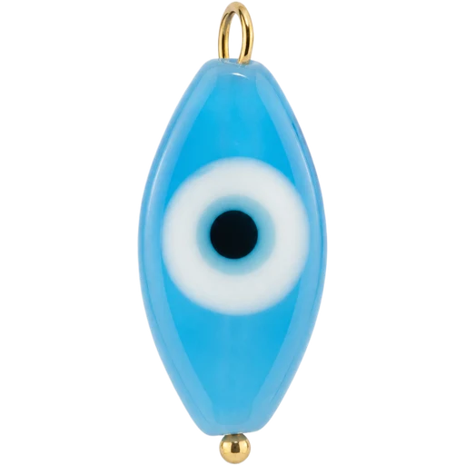 Blue Eye Drop Charm